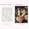 Flowers and Butterflies Framed Paint by Numbers Adult Kit, DIY Acrylic Painting Paint by Number On Canvas with Frame, Arts and Crafts for Home Wall Decor 12x16inch